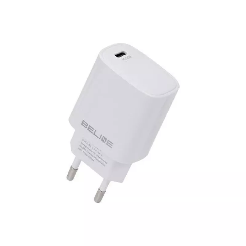Ladegerät Beline Beli2161 20W PD 3.0 weiß USB-C Schnellladeadapter