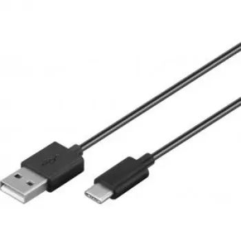 Wentronic 45677 USB-Kabel Schwarz