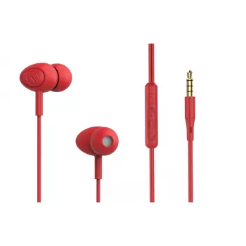 In-Ear-Kopfhörer Tellur Basic Gamma Kabelgebunden Rot