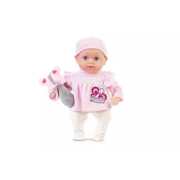Puppe Artyk Natalia 33 cm mit Spielzeug - Artyk 33 cm Babypuppe mit Zubehör