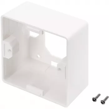 DIGITUS - Installationskasten Netzwerkoberfläche - Pure White, RAL 9010 (DN-93803)