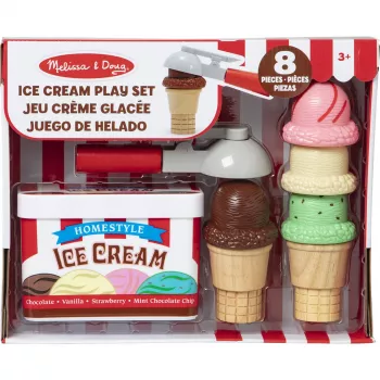 Melissa & Doug Scoop & Stack Eiscreme-Set Spielküche