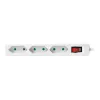 Power Extension LogiLink LPS230 1,5 m 3 AC-Ausgänge Innenbereich Weiß