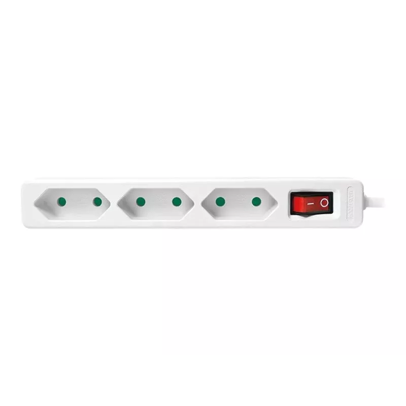 Power Extension LogiLink LPS230 1,5 m 3 AC-Ausgänge Innenbereich Weiß