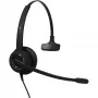 Mono USB Headset Plusonic 10.1P — einohriges USB-Headset kompatibel mit Teams und Skype
