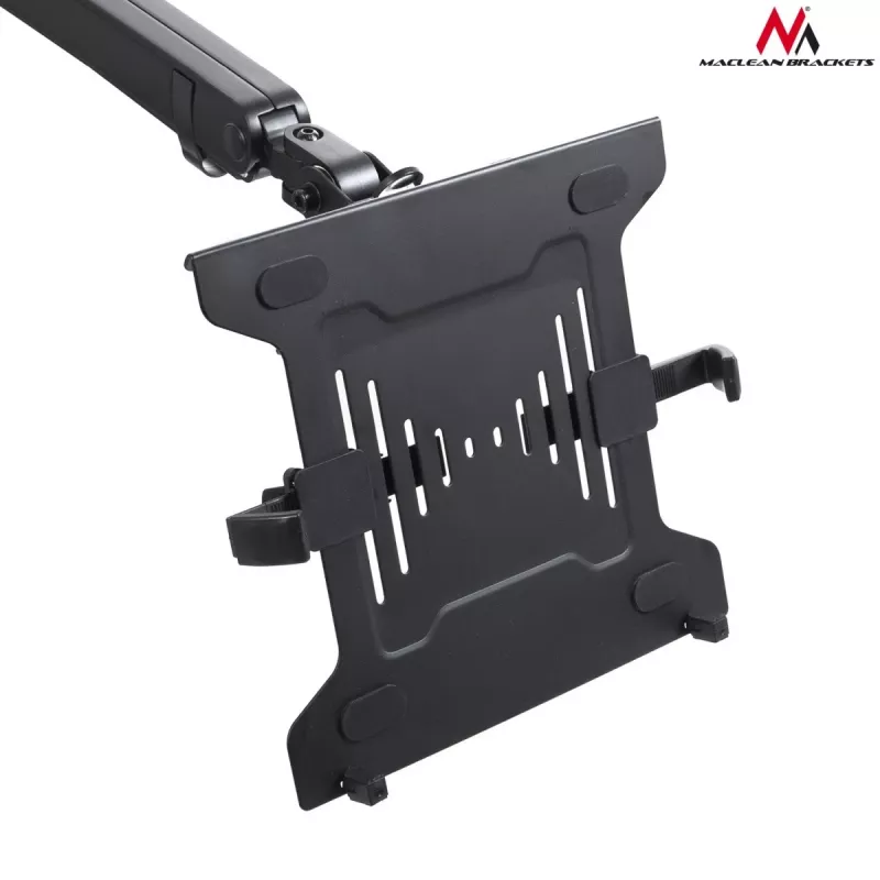 Duale Monitor- und Laptop-Tischhalterung MACLEAN MC-813 für 17–32 Zoll Bildschirme, VESA 75x75/100x100