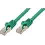 Netzwerkkabel Grün Cat7 S/FTP S/CONN RJ45-RJ45 30m