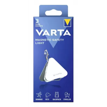 Magnetische Sicherheits-Bewegungsleuchte Varta Modell 16621101121 – 2×CR2032 batteriebetriebene tragbare LED-Leuchte
