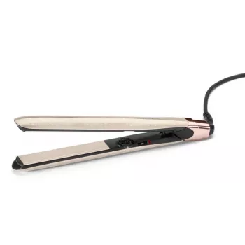 Glätteisen BABYLISS ST914PE — Keramik-/Titanplatten, 13 Heizstufen, 100–240 V, Beige/Kupfer