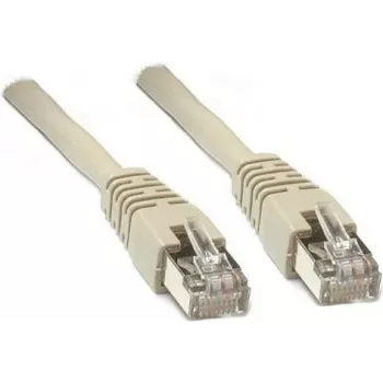 Wentronic Goobay CAT 5e Crossover-Patchkabel, U/UTP, Grau, Grün, Grau-Grün, 1 m - CCA-Kupfer-Mix (68861)