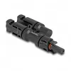 Solar-Steckverbinder DeLOCK DL4 1 Buchse auf 2 Stecker schwarz