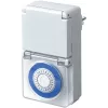 Wochentimer Brennenstuhl MMZ 44 Blau Weiß