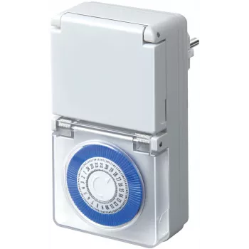 Wochentimer Brennenstuhl MMZ 44 Blau Weiß
