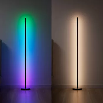 Stehleuchte Nanoleaf N7204K02-1FL 22W RGBW – einstellbare RGB- und abstimmbare weiße Beleuchtung