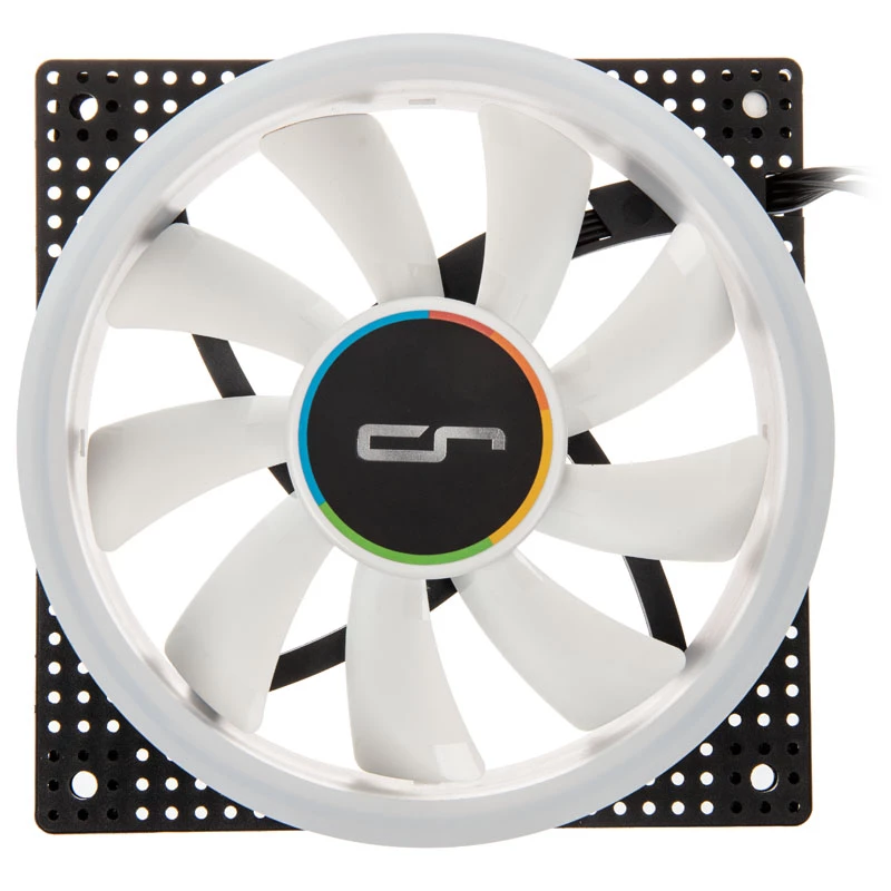 Cryorig Crona X 120 mm Lüfter, Weiß — 400–1700 U/min, 60,6 CFM, 2,65 mmH2O