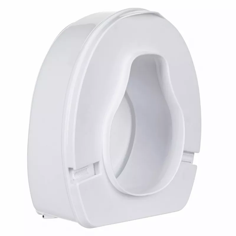 Toilettensitzerhöhungszubehör ActionMed NT15AM — Erhöhung, 15 cm Höhe, Polypropylen, abschließbar, maximale Belastung 180 kg, Innenmaß 210×268 mm, Breite 360 mm