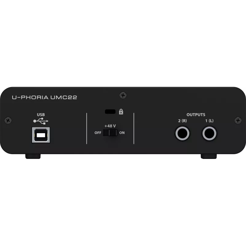 Behringer UMC22 Ergänzendes Musikequipment Concert/Studio Vorverstärker