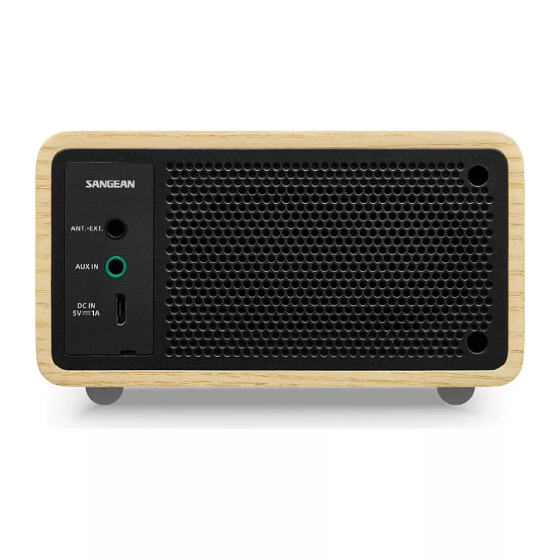 Tischradio Sangean DDR-7 Naturholz FM AM Bluetooth, Holzgehäuse, FM/AM-Tuner, Bluetooth-Audio