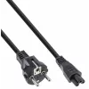 HP 213350-001N Stromkabel Euro CEE 7/4 auf C5 1,8 m, Schwarz