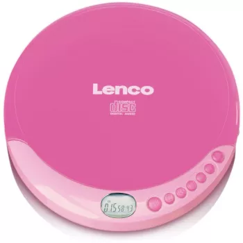 Tragbarer CD-Player Lenco CD-011 Pink