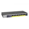 NETGEAR GS108PP Unmanaged Gigabit Ethernet (10/100/1000) Power over Ethernet (PoE) Schwarz