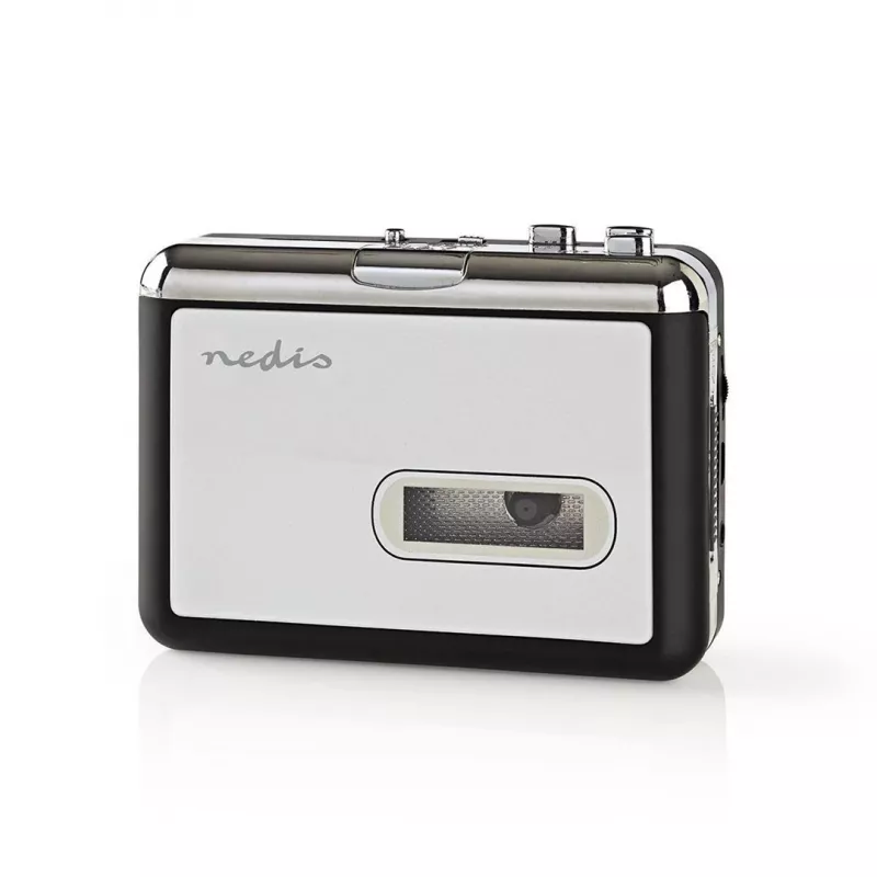 Kassettenkonverter Nedis ACGRU100GY USB / 3,5 mm USB/batteriebetrieben Grau