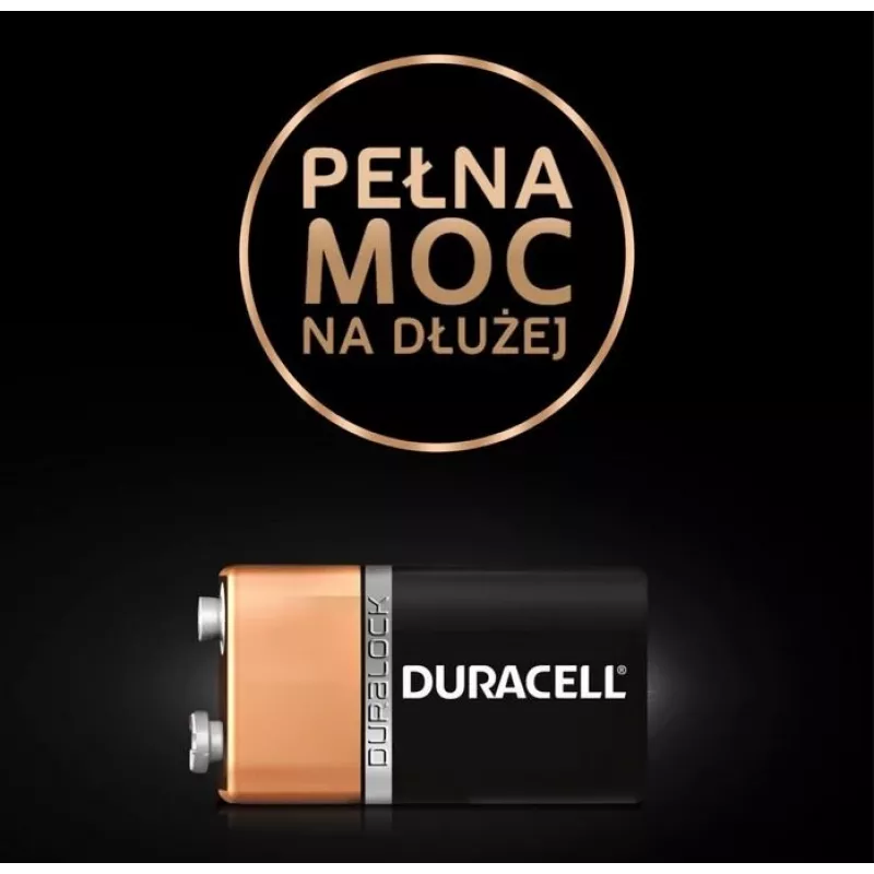 Duracell 9V Batterie Einzelpackung 9VDUR BT0009