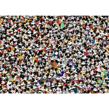 Puzzle Ravensburger 12000529 — 1000 Teile, Mickey Maus Cartoons, 700×500 mm, ab 14 Jahren