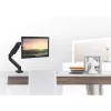 Monitorhalterung MACLEAN MC-860 Tischhalterung für 27 Zoll (68,6 cm) Bildschirme, VESA 75x75–100x100, max. Belastung 8 kg, schwarz