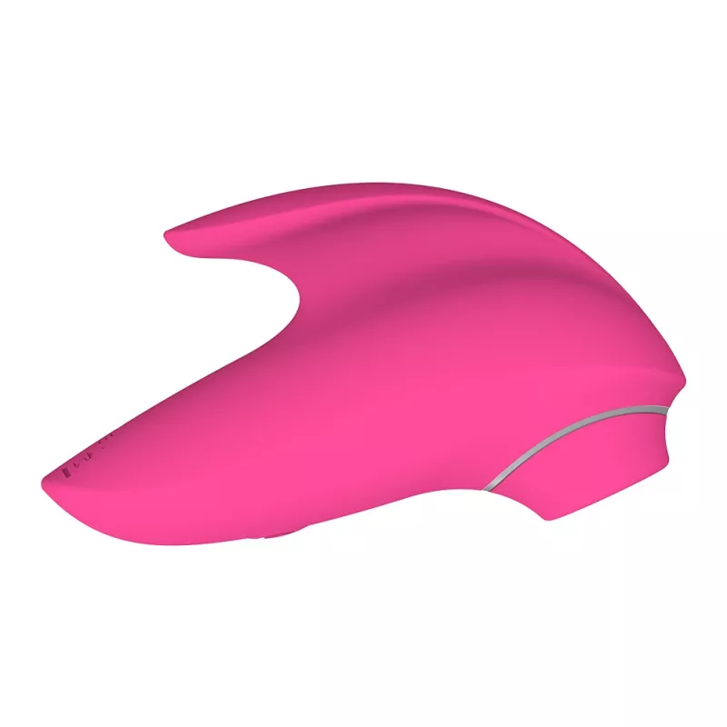 Klitoris-Massagegerät Erolab Dolphin VVS01r Rose Pink — kompakter persönlicher Stimulator, USB-wiederaufladbar