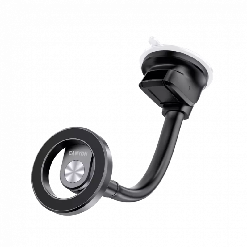CANYON Magnetische Auto-Halterung OnGrip 12 Saugnapf + Lüftung Schwarz