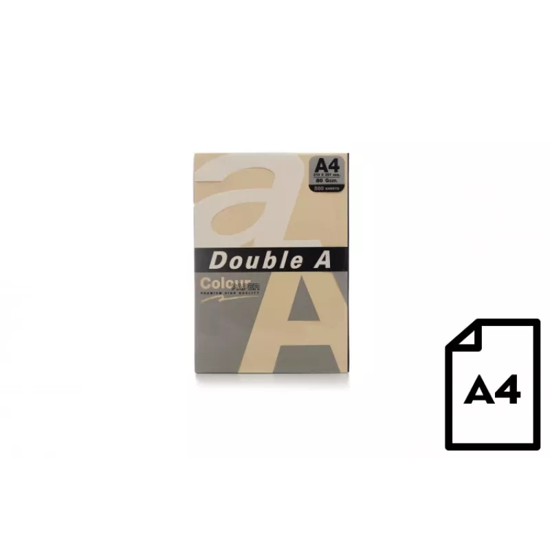 Farbpapier Double A, 80g, A4, 500 Blatt, Old Rose