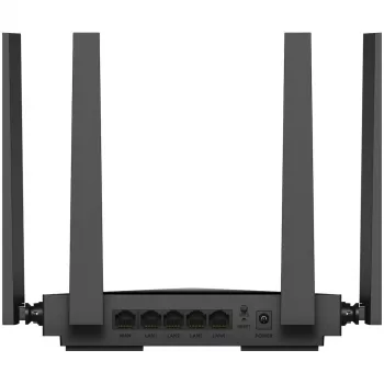 Tischrouter Cudy WR3600 Dualband Wi‑Fi 7 (802.11be), bis zu 2882 Mbit/s, 4× Gigabit LAN, 1× WAN, Schwarz