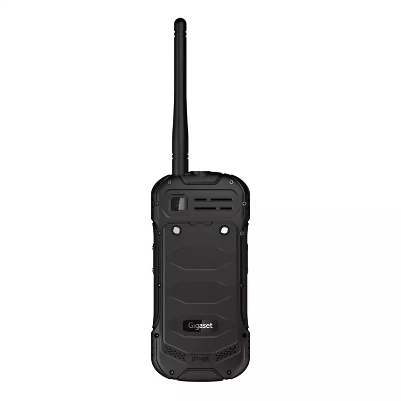 GIGASET GLX 8 ACTIVE schwarz 6,1 cm 2,4 Zoll Display Push-to-talk Funktion 2500 mAh Akku IP68 2 MP Kamera Dual-SIM Bluetooth
