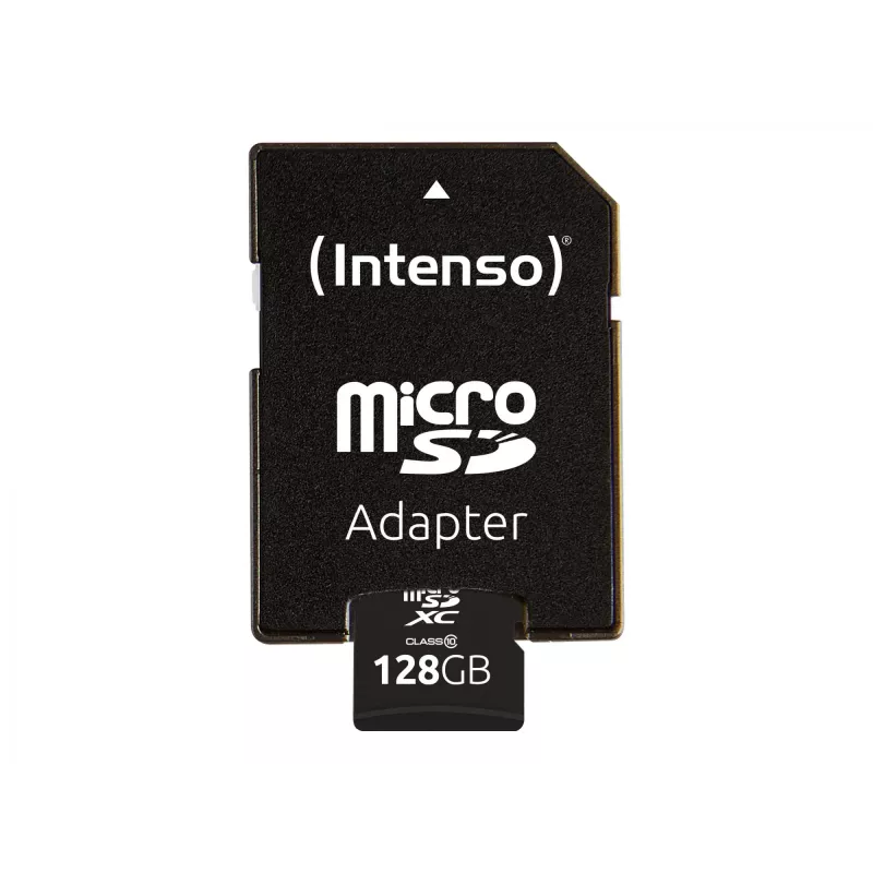 MEMORY MICRO SDXC 128GB C10/W/ADAPTER 3413491 INTENSO