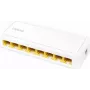 LogiLink Netzwerk-Switch – 8 x RJ45-Ports – Gigabit – Kunststoffgehäuse – Weiß