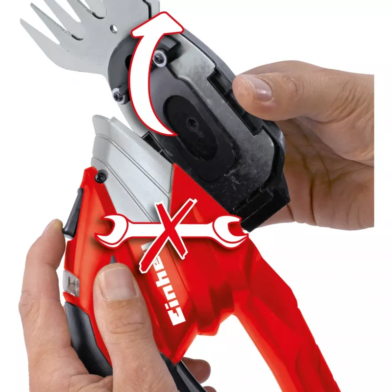 Einhell GE-CG 12 Li Akku-Grasschere 12 V Lithium-Ion (Li-Ion) Schwarz, Rot, Silber