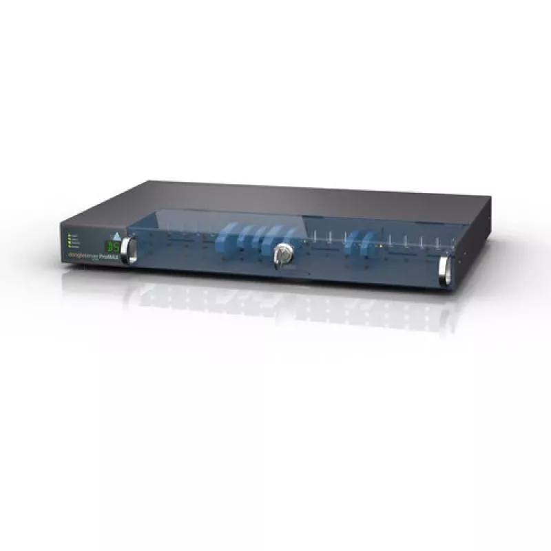Printserver SEH dongleserver ProMAX Ethernet LAN Schwarz Blau