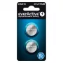 Lithium-Knopfzelle everActive CR2016 — 3 V, 20 mm Durchmesser, 1,6 mm Höhe, 2er-Pack