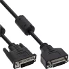 InLine DVI-D-Kabel 24+1 M/F, Dual Link, 2 Ferritkerne, 3 m