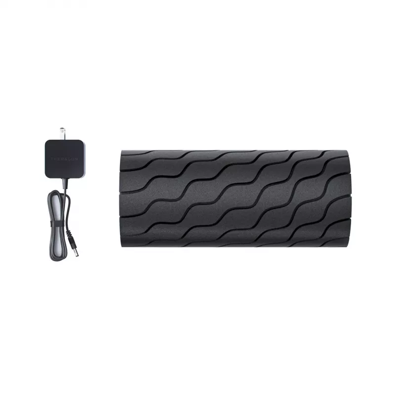 Therabody Rollenmassagegerät Theragun Roller Universal Schwarz — 5 Geschwindigkeiten, vibrierend, 1,5 kg, 12 V, 180 min Batterie