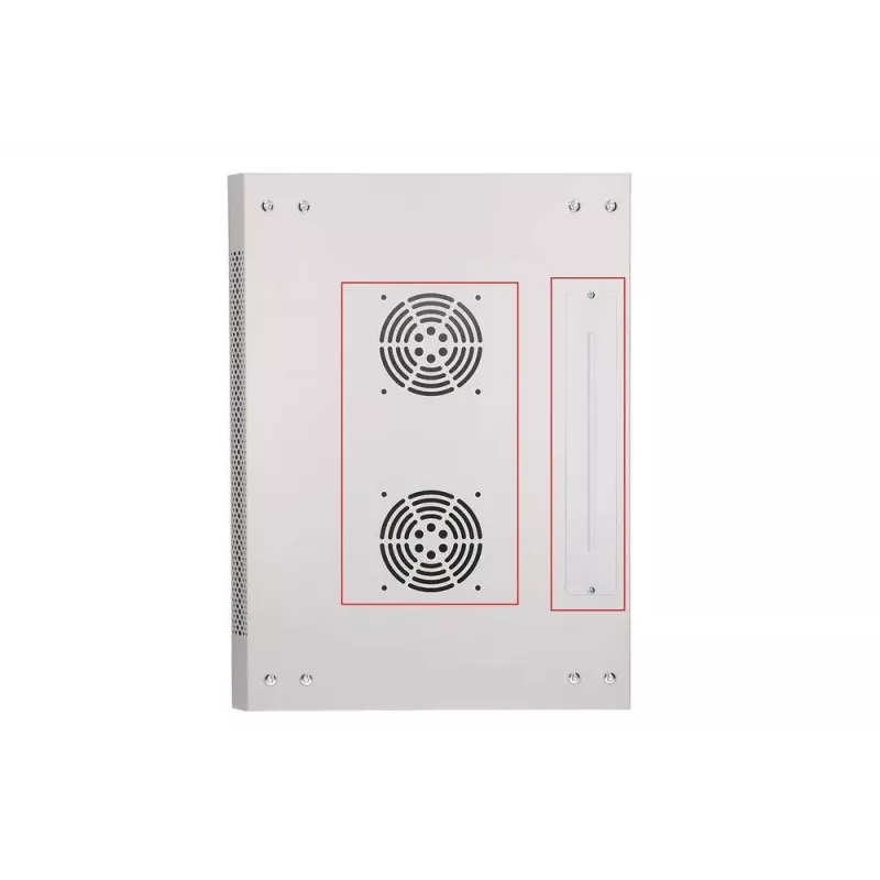 Extralink Rackmount-Schrank 12U 600x450 ASP Grau wandmontiert, Metalltür