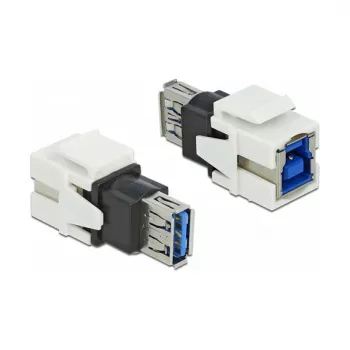 Keystone-Modul DeLOCK 86394 Flach Weiß USB A
