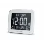 Digitale Wand-/Tischuhr muse M-090 WMC — Rechteckiges LCD, 220×177,5×24,5 mm, Batterie/DC 4,5 V