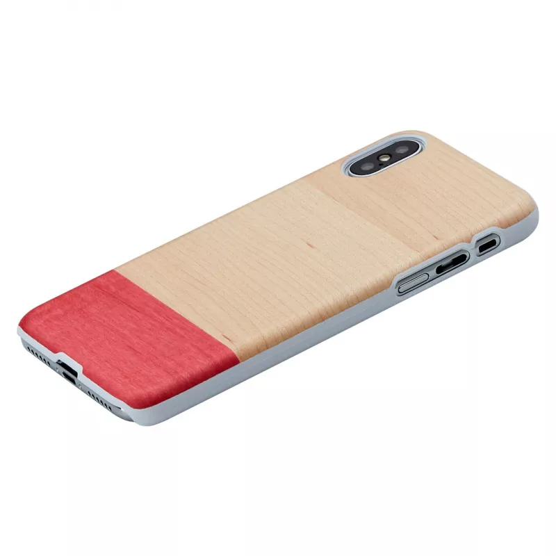 SmartPhone Hülle man and wood für iPhone XS Max — white miss match