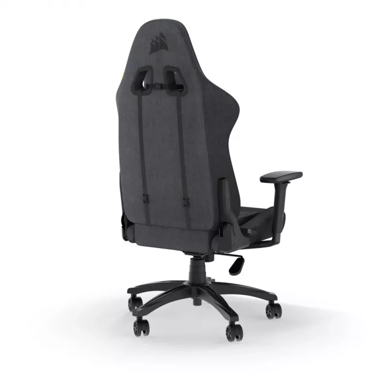 CORSAIR - TC100 RELAXED Gaming-Stuhl (Stoff – Grau/Schwarz)