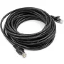 Cat5E UTP-Kabel, 7,5 m, Schwarz