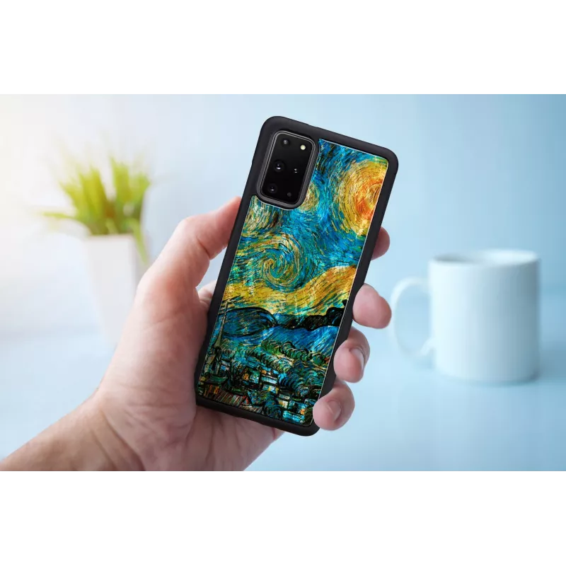 Schutzhülle iKins für Samsung Galaxy S20+ — Sternennacht Schwarz