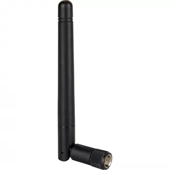 Delock Wi-Fi 802.11 b/g/n Antenne RP-SMA 2 dBi omnidirektional mit Schwenkgelenk (88339)