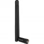 Delock Wi-Fi 802.11 b/g/n Antenne RP-SMA 2 dBi omnidirektional mit Schwenkgelenk (88339)